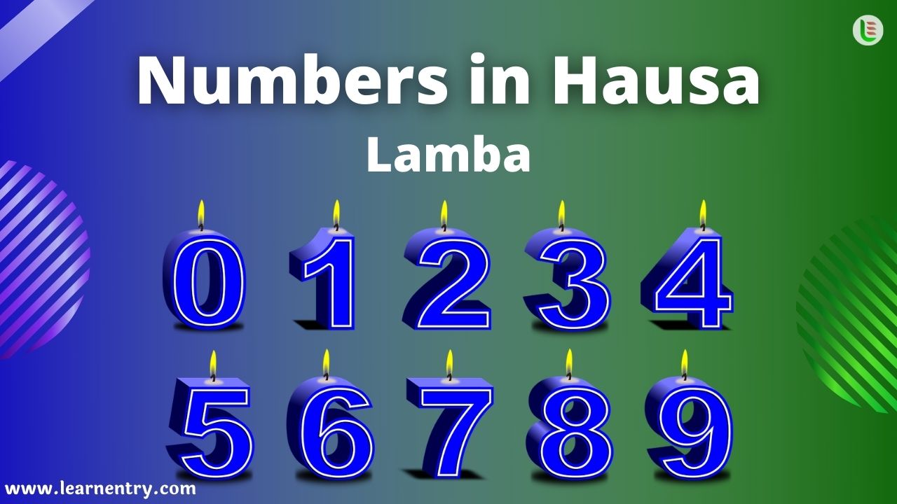 How to count 1 to 100 in Hausa language