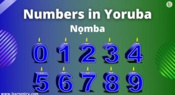 How to count 1 to 100 in Yoruba language