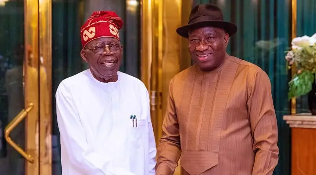 Why Jonathan visited Tinubu 24 hours after Supreme Court judgement