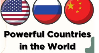 Top 10 powerful countries in the world 2023