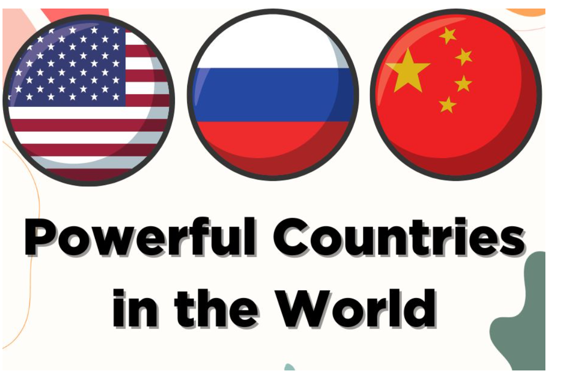 Top 10 powerful countries in the world 2023