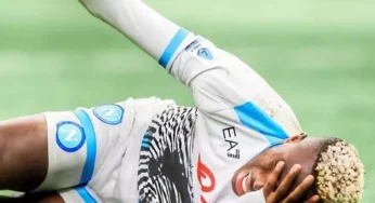 ‘It’s big loss’ – Napoli manager expresses regret over Osimhen’s injury