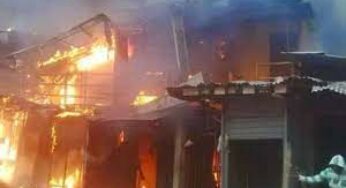 Fire destroys 6 shops, goods worth millions of naira in Calabar