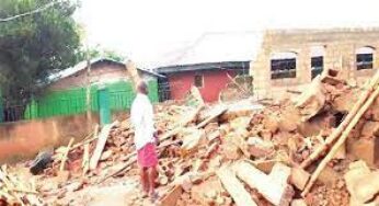 Tow die as building collapse in Osun