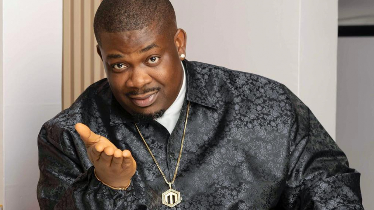 Don Jazzy reacts angrily as Regha asks him to adopt children