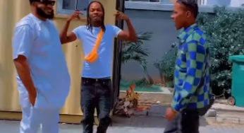 Naira Marley, Sam Larry, Zinoleesky make their first public appearance since Mohbad’s death