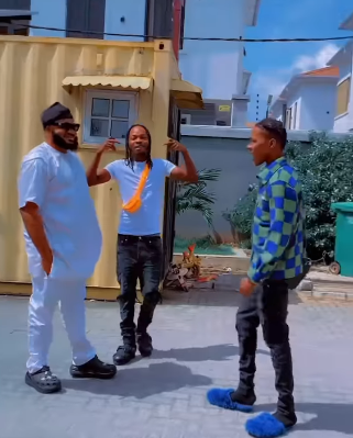 Naira Marley, Sam Larry, Zinoleesky make their first public appearance since Mohbad’s death