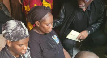 Senator Abba Moro attends burial of slain Otukpo DPO, John Adikwu (Photos)