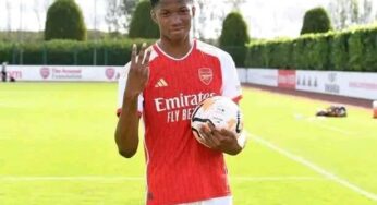 Chido Obi-Martin: Nigeria-born Arsenal reenager scores 10 goals against Liverpool U16s