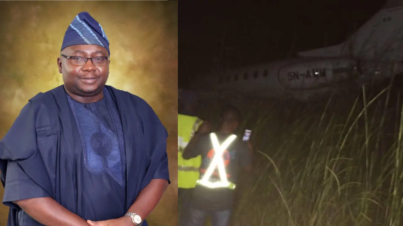 Aircraft carrying Tinubu’s minister crashes near Ibadan Airport