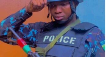 Lagos police officer slumps, dies while on duty