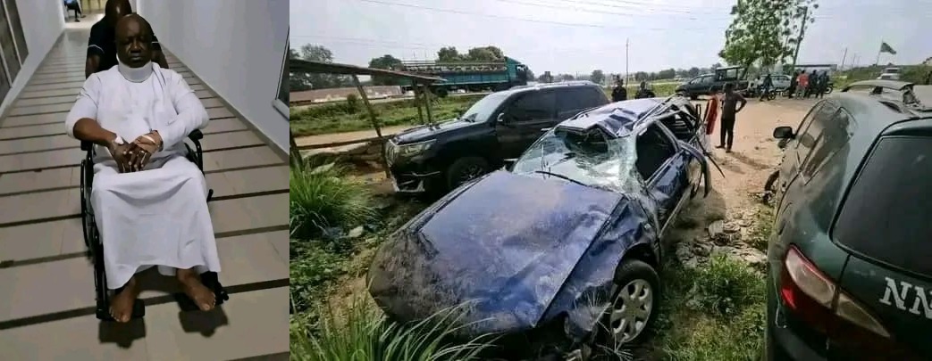 Gospel singer, Panam Percy Paul narrowly escapes death, survives ghastly motor accident