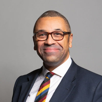 James Cleverly appointed as new UK interior minister
