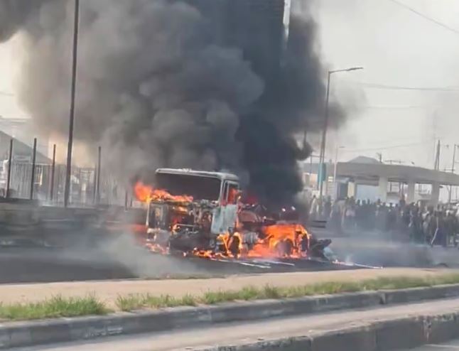 Lagos faces crisis as tanker explodes in Ojota