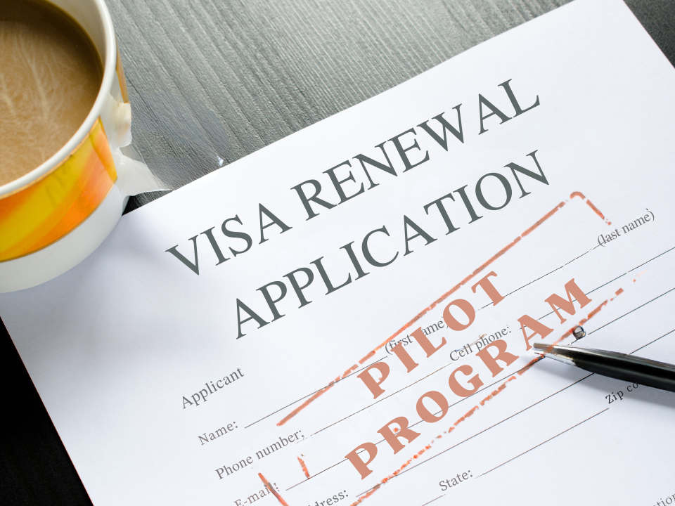 U.S. Department of State announces Pilot Program for Domestic H-1B visa renewals