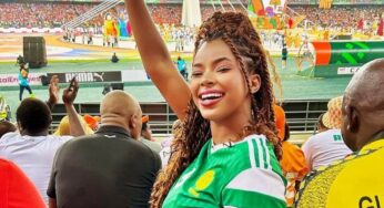 Beautiful African female fans at AFCON 2023 [PHOTOS]