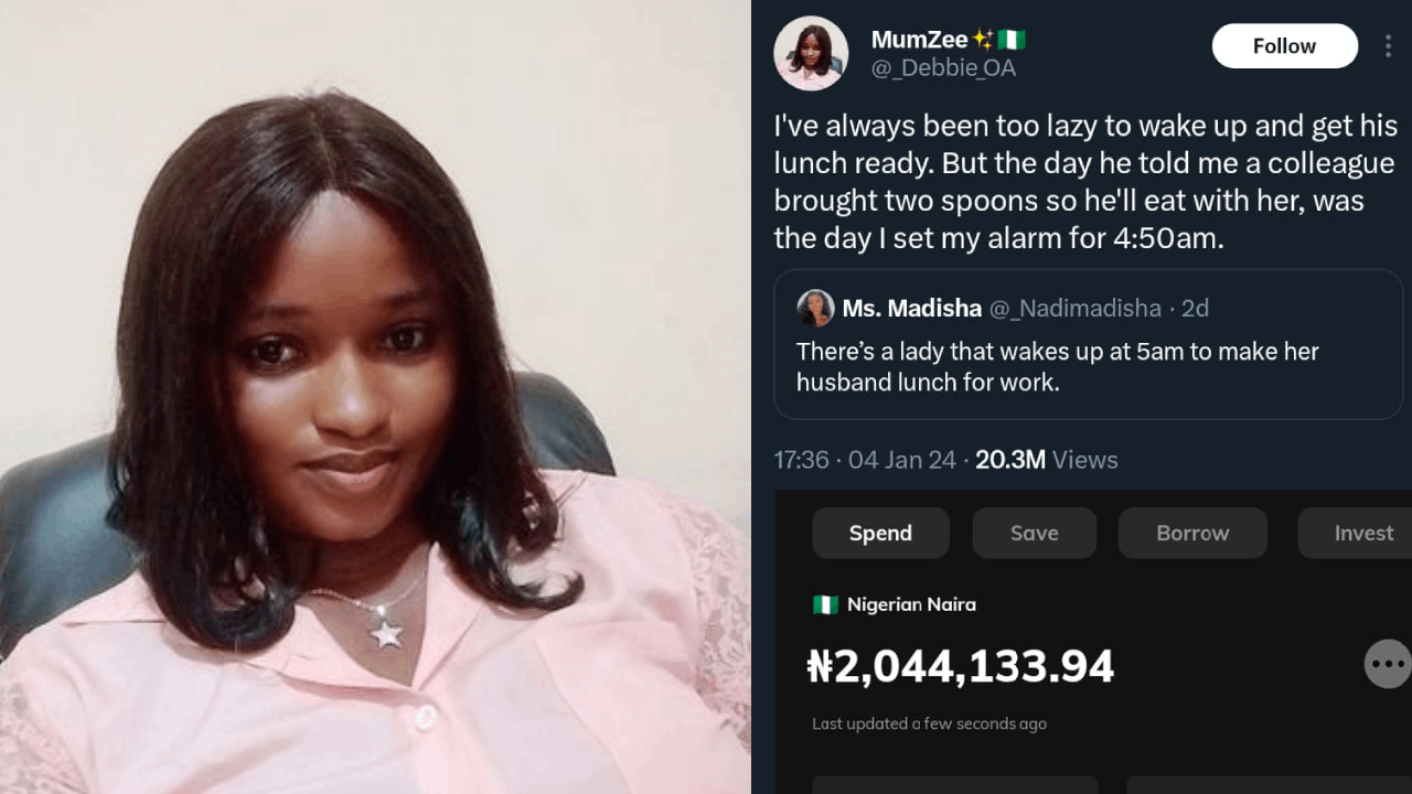 Mummy Zee: Lady insulted for waking up 4:am to cook for husband gets N2m from Nigerians