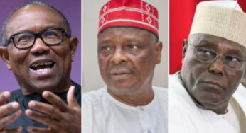 BREAKING: Atiku, Peter Obi, Kwankwaso finally agree on merger