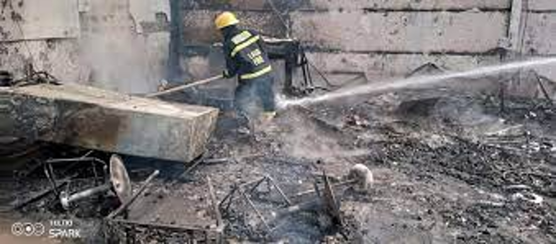 BREAKING: Fire guts Household of David church in Lagos