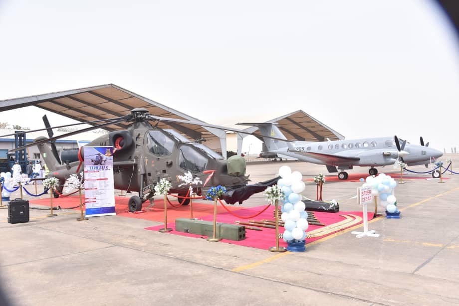 BREAKING: Shettima commissions State-of-the-Art Fighter Aircraft in Benue (Photos)