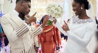 First photos from white Wedding of Moses Bliss and Marie Wiseborn