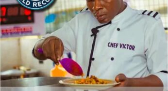 Cook-a-thon: Benue Chef Naira Victor nears victory line, surpasses 80 Hours