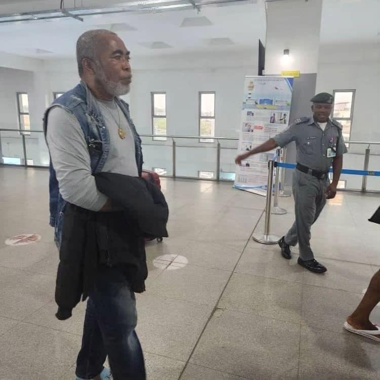 Actor Zack Orji surfaces amid death rumours, heads to UK for post-surgery assessment