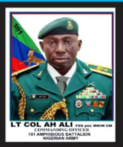 Profile of Lieutenant Colonel Abdullahi Hassan Ali killed in Delta
