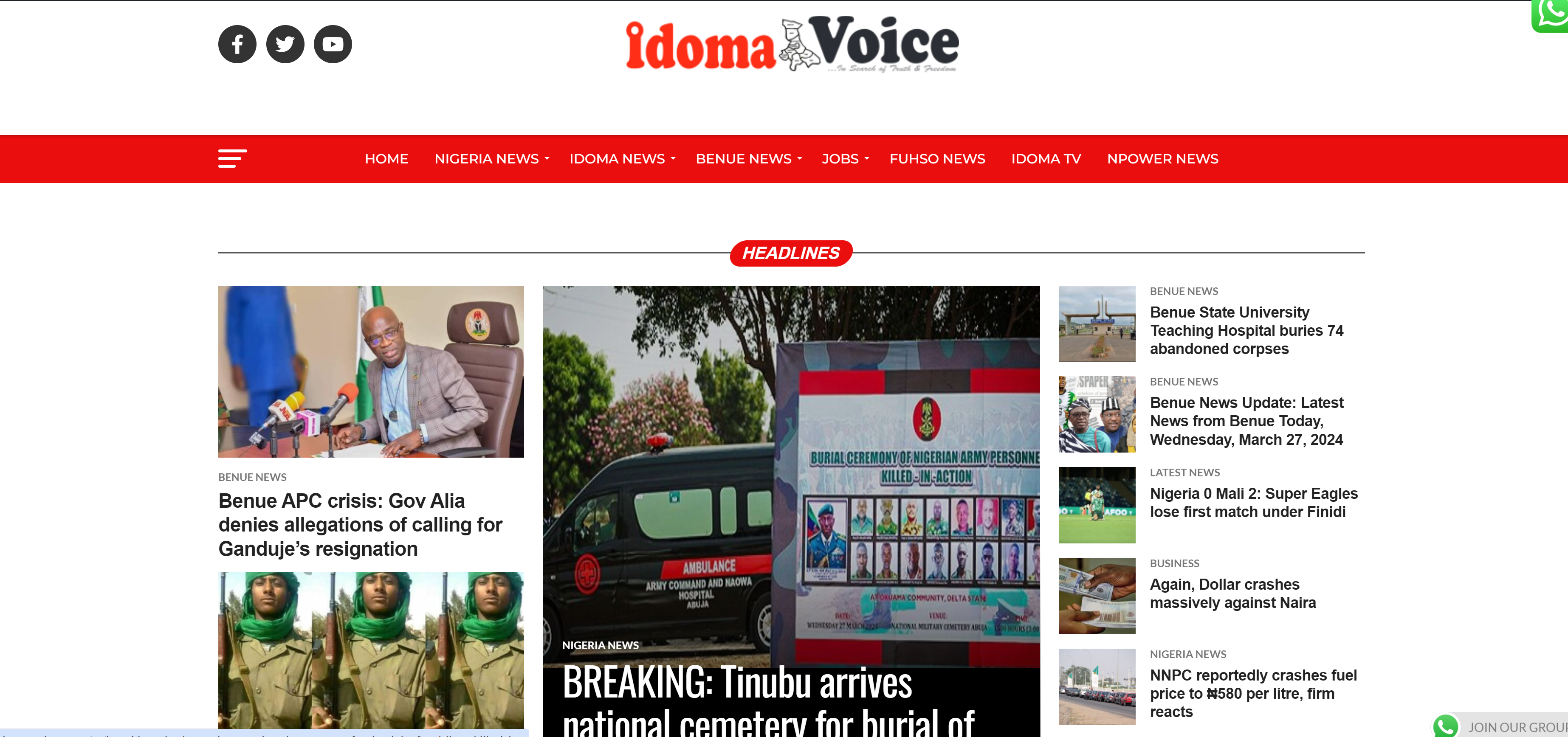 IDOMA VOICE Website wears new look ahead of 15th anniversary