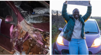 Pelumi Nubi: Nigerian Lady travelling by road from London to Lagos involved in ghastly accident