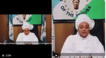 BREAKING: President of Yoruba Nation emerges, moves to leave Nigeria [VIDEO]