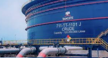 Dangote Refinery delivers first batch of locally produced petrol