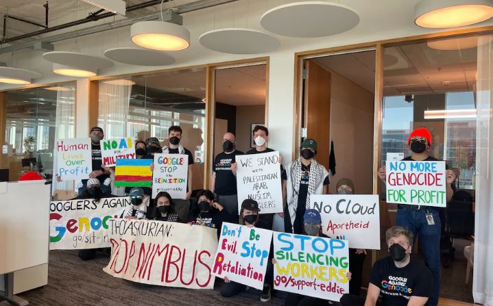 Google sacks 28 workers amid protest against Israeli contract