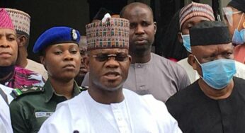 BREAKING: Former Kogi Governor Yahaya Bello finally appears before EFCC