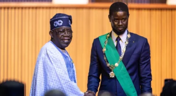 Tinubu welcomes Senegal’s youngest president, Bassirou Faye