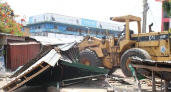 Benue govt demolishes 40 illegal structures in Makurdi