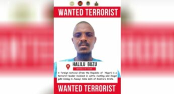 Military declares Halilu Buzu wanted over alleged terrorism, illegal arms supplies