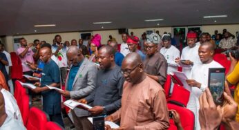 Alia swears in local government caretaker committee chairmen in Benue