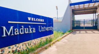 Maduka University opens admissions for 2024/25 academic session 