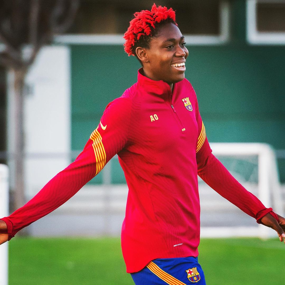 Oshoala set to face former team Barcelona on august 27