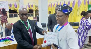 FCE Odugbo Provost, Joel Eriba receives STAN Fellowship Award