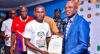 Gov Alia named Grand Patron by NPFL Media Directors