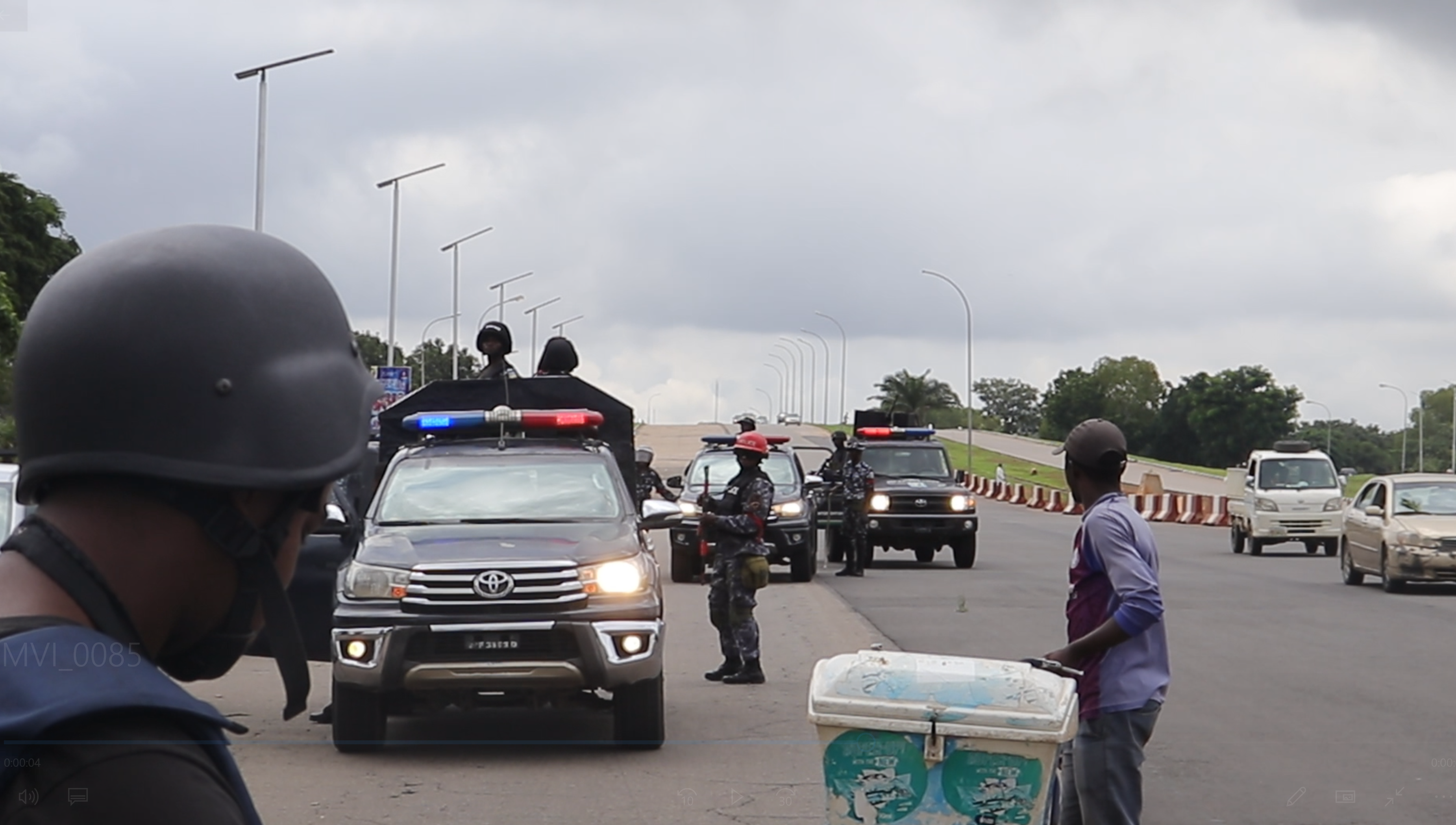 End Hunger Protest: Police open fire on protesters, reporters in Abuja