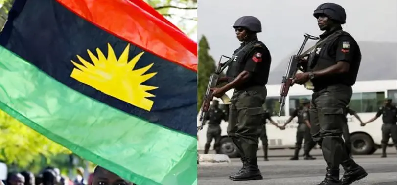 Drama as police officers mistake each other for IPOB members, clash in Aba