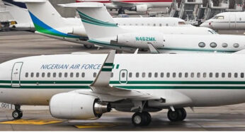 Chinese firm releases one Nigerian Presidential Jet for Tinubu’s Meeting with Macron