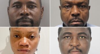 Four Nigerians sentenced for forging over 2,000 marriage certificates to aid illegal UK residency