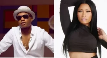 American rapper Nicki Minaj admits her admiration for Wizkid