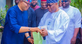 Akpabio receives Edo election results, to submit directly to Tinubu