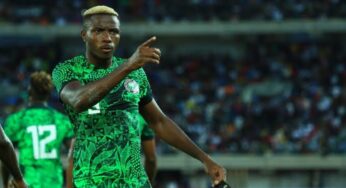 Osimhen overtakes Yakubu Aiyegbeni to become Nigeria’s 3rd highest goal scorer