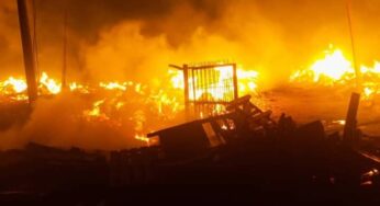 Lagos: Four dead in fire outbreak at Olodi Apapa Lounge and Bar